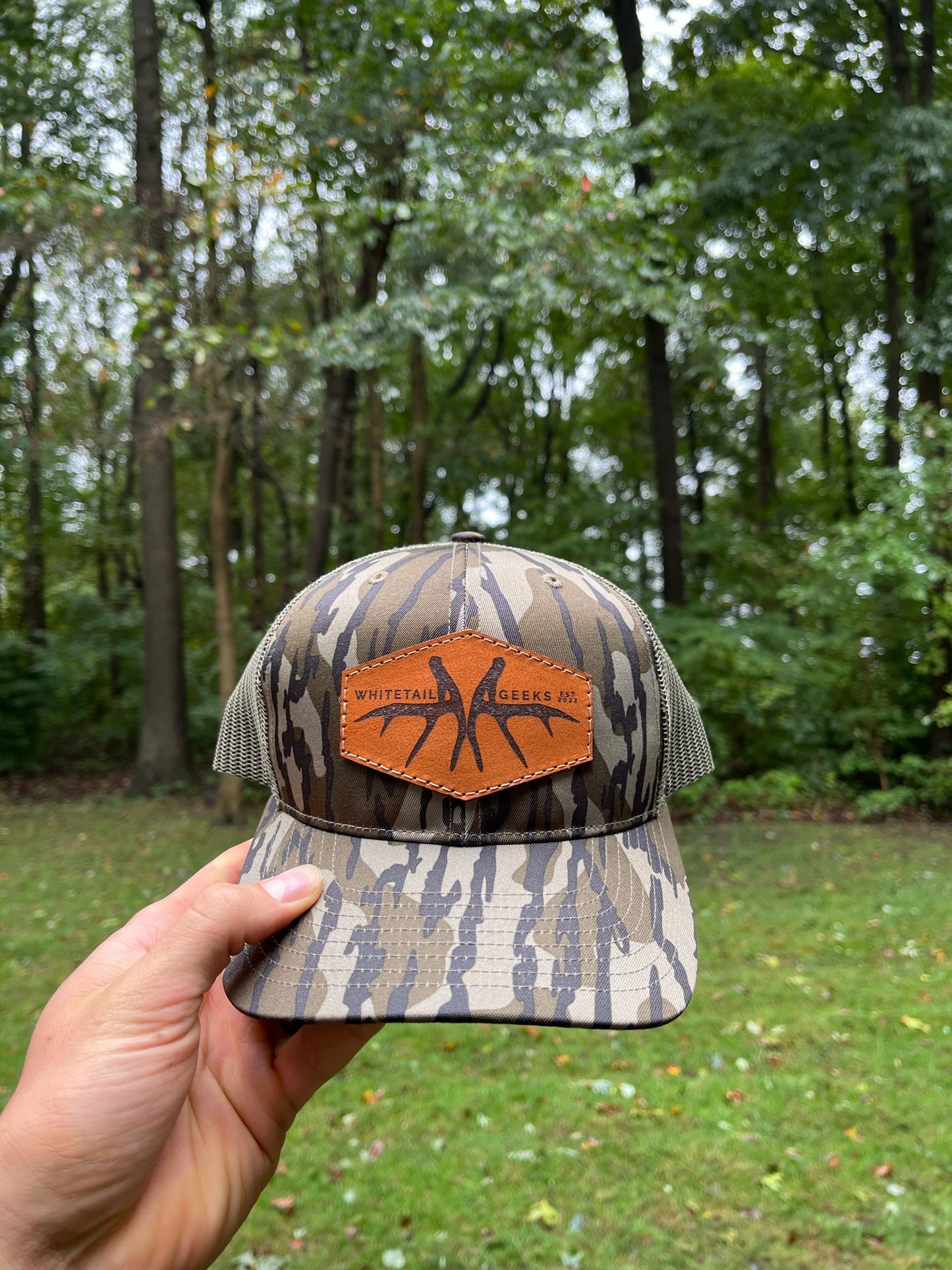 Leather Patch Hat